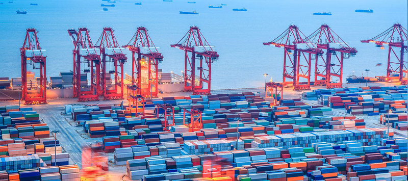 美国港口和铁路集装箱拖运